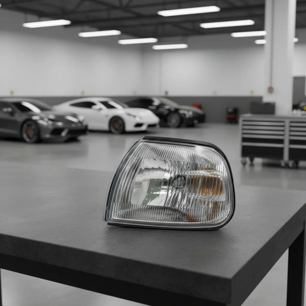 Par de Faros Direccionales con Focos para Nissan Tsuru III 2001–2017