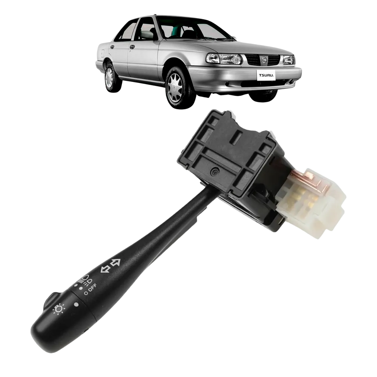 Palanca de Direccionales y Luces para Nissan Tsuru III 1992 a 2017