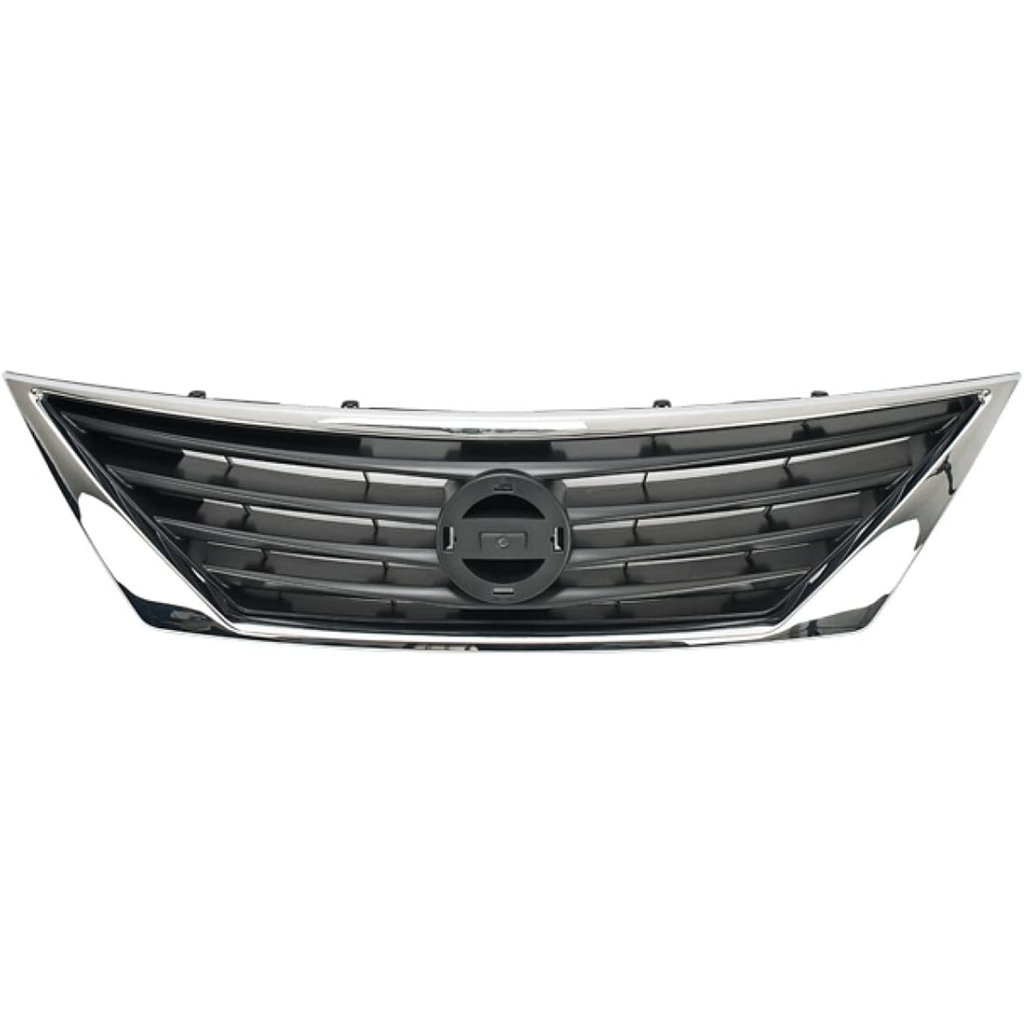 Parrilla Frontal Nissan Versa 2015 A 2019 Cromo Fastdrive