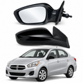 Par de Espejos Laterales Manuales para Dodge Attitude 2012 a 2014
