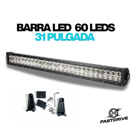 Barra De 60 Hiperled 31 Pulgadas Jeep 4x4 Fastdrive
