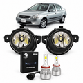 Par de Faros de Niebla LED para Nissan Platina 2002 a 2010