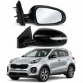 Par de Espejos Eléctricos con Direccional para Kia Sportage 2016 a 2022 de 6 Pines