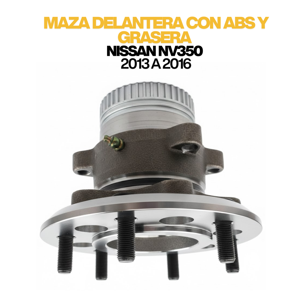 Maza Delantera Nissan Urvan Nv350 2014 Al 2023 Abs Y Grasera