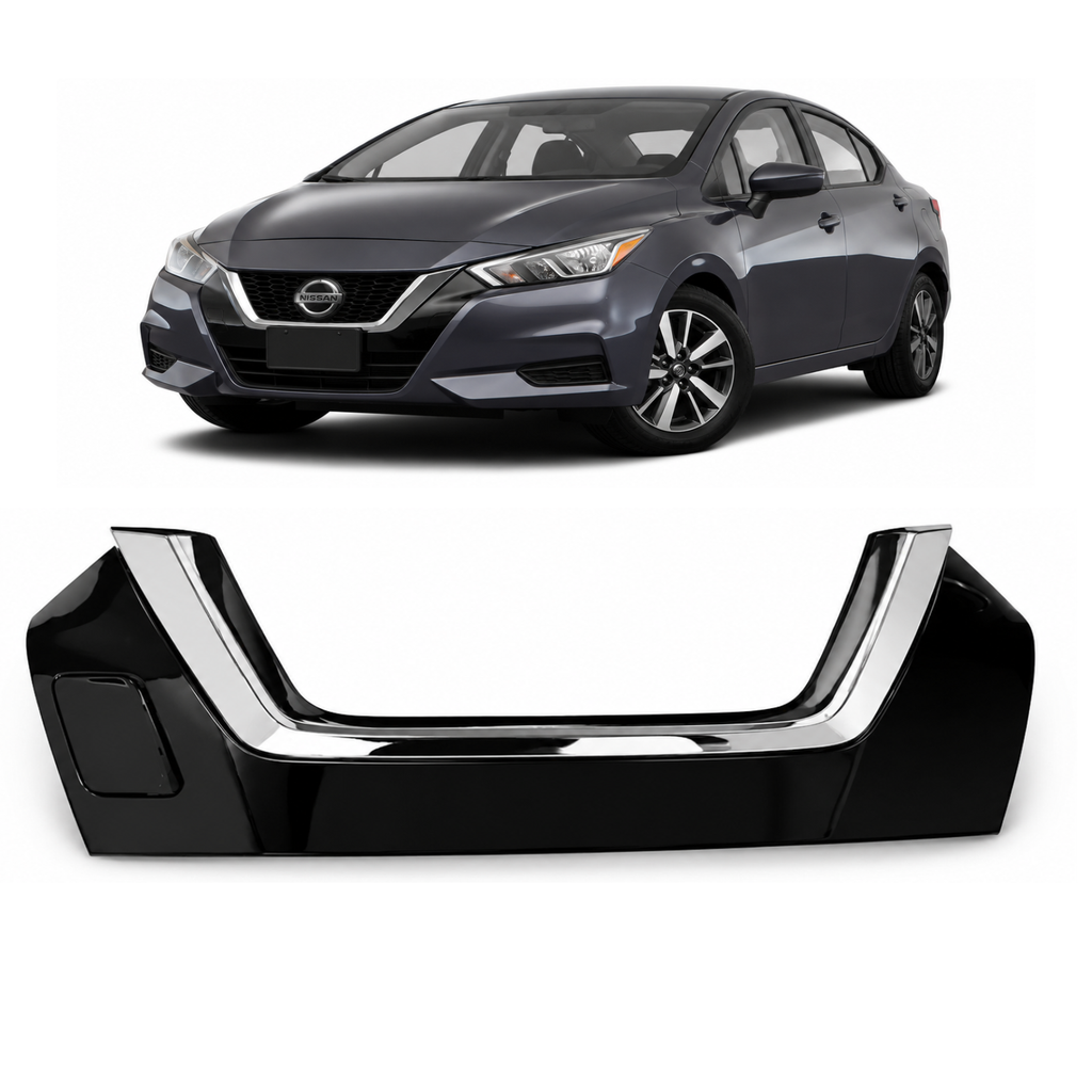 Moldura Frontal de Parrilla con Tapa para Nissan Versa 2020–2022