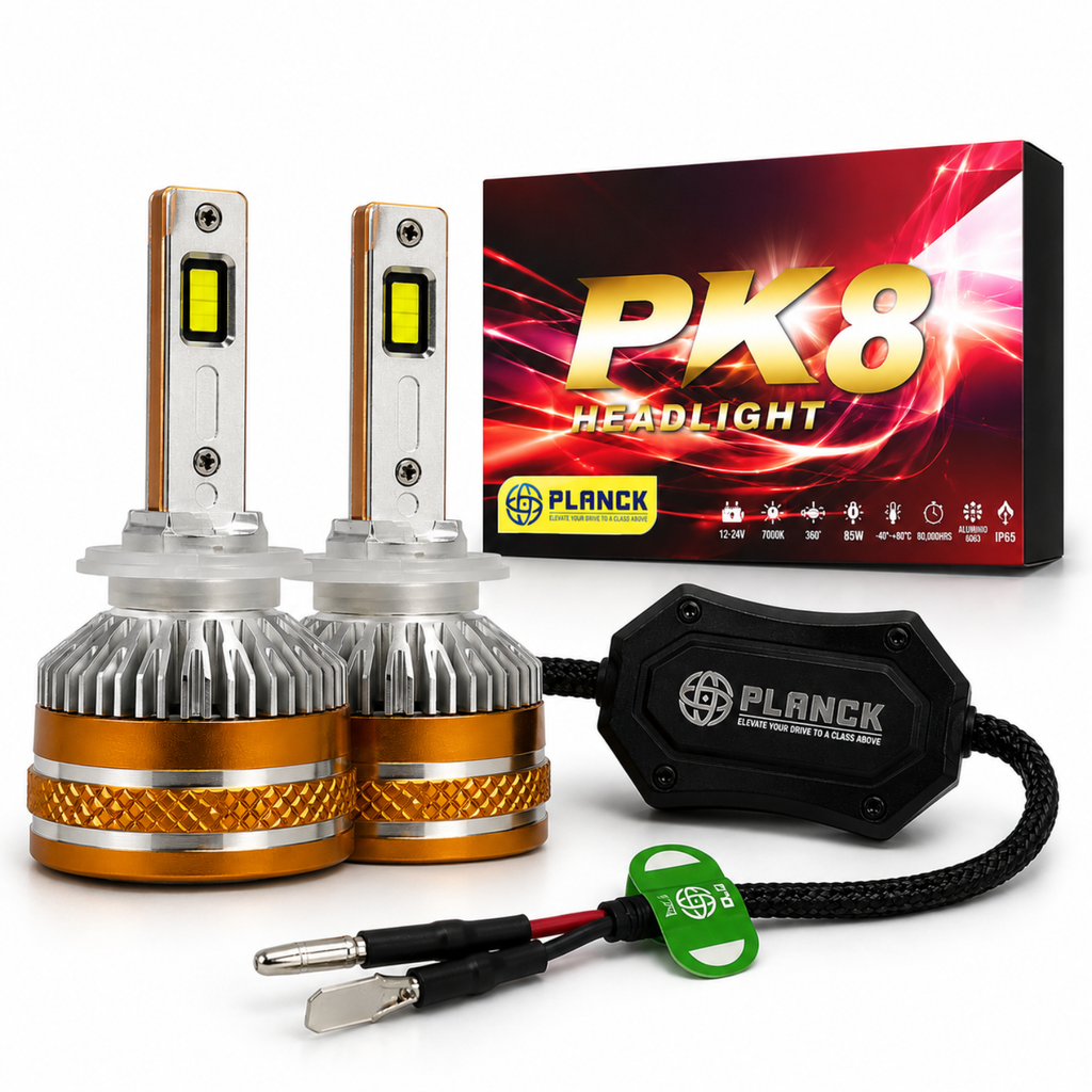 Kit Focos Led Planck Pk8 90w Con Chip De Oro Csp Canbus Ip65