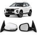 Par de Espejos Eléctricos Plegables para Hyundai Creta 2021 a 2025, 7 Pines
