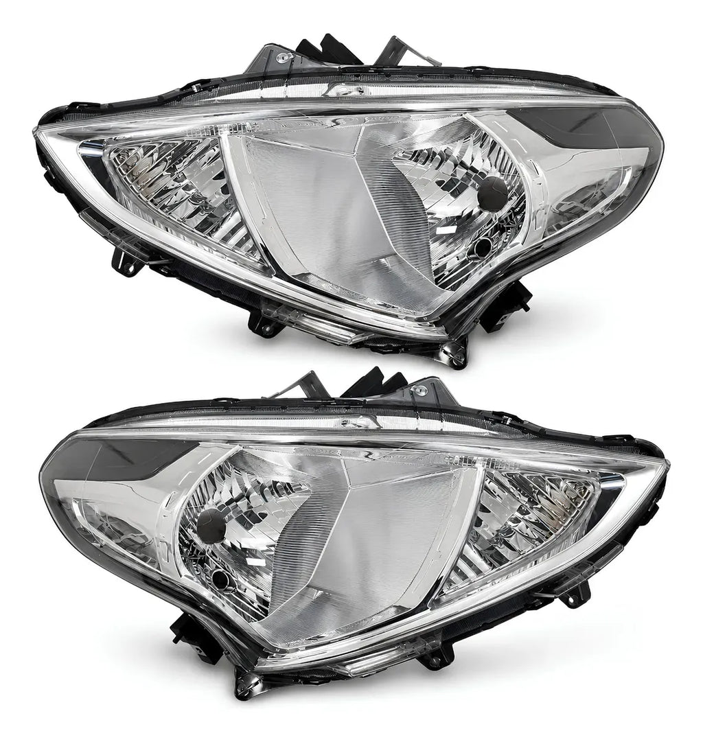Par De Faros Delanteros para Nissan Versa 2015 A 2019 | compatibles con V-Drive 2020 a 2025 | Calidad OEM Tipo original | Fastdrive