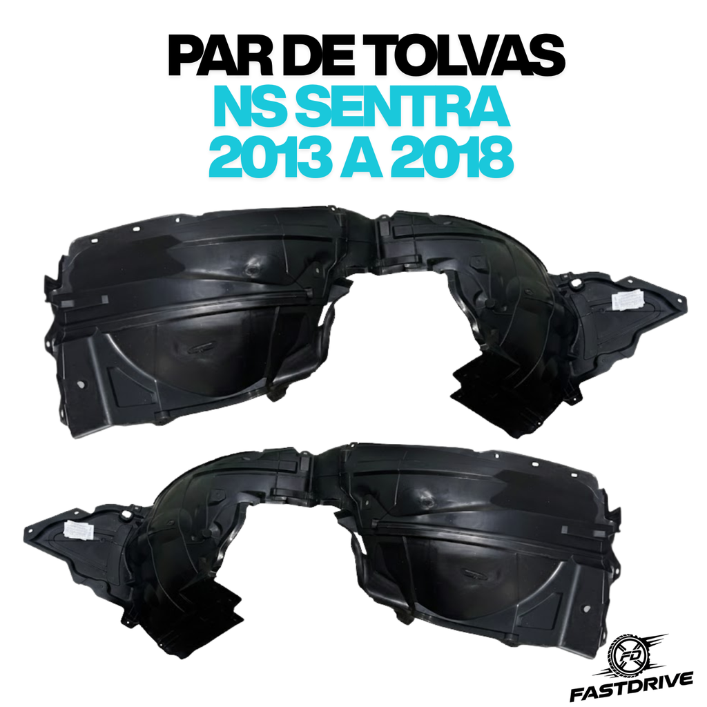 Par De Tolvas Loderas Nissan Sentra 2013 A 2018 Fastdrive
