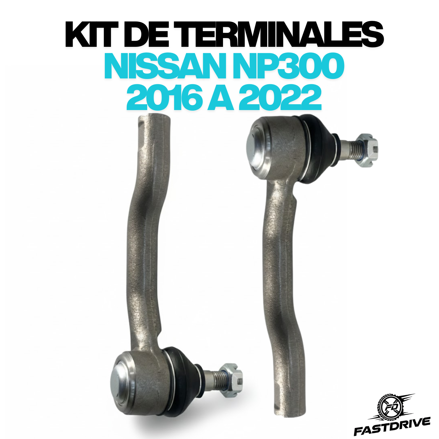 Par de Terminales De Direccion Nissan Np300 2016 A 2022 Feynman