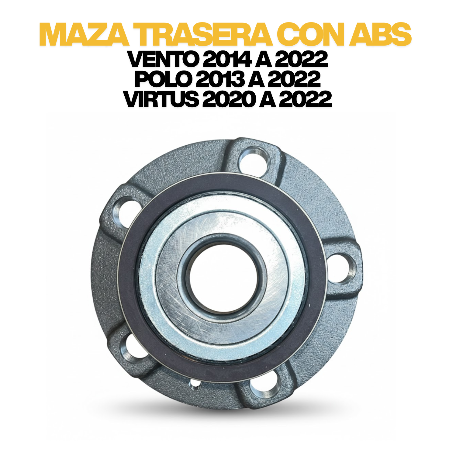 Maza Balero Trasera Vento 2014 A 2022 Polo 2013 A 2020 Abs