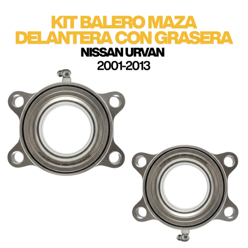 Kit 2 Baleros Maza Delanteras Nissan Urvan 2002 A 2012 Con Grasera