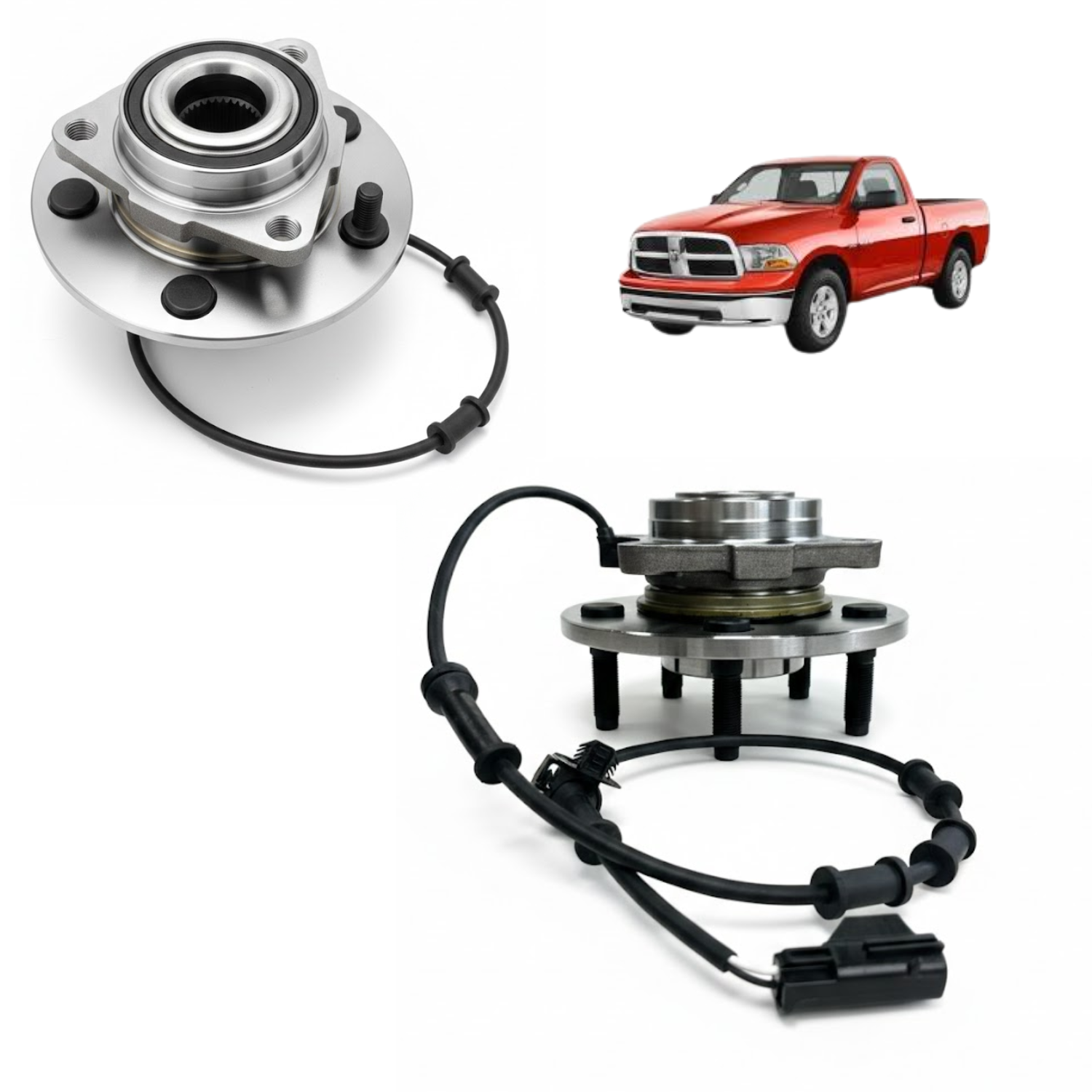 Maza Delantera Ram 1500 4x2 4x4 2002-2009 Ram 2500 2003-2008
