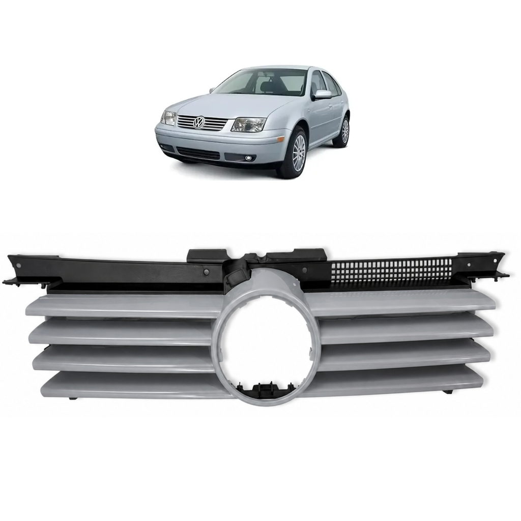 Parrilla de VW Jetta A4 1999 A 2007 Para Pintar Acabado Primer