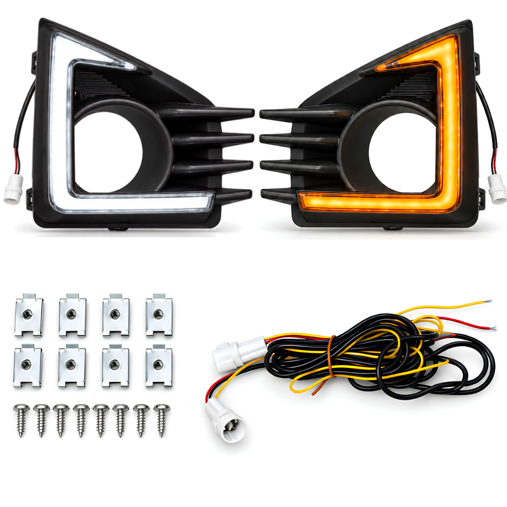 Kit de Rejillas con Faros LED para Mitsubishi Mirage G4 2020 a 2025