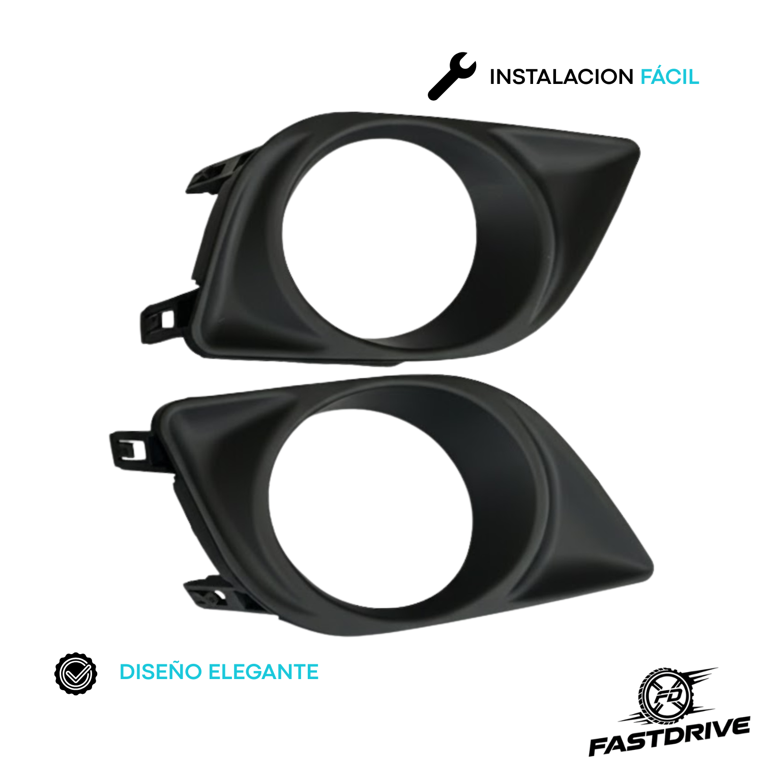 Kit de Faros de Niebla Nissan Versa 2012 a 2014 Fastdrive