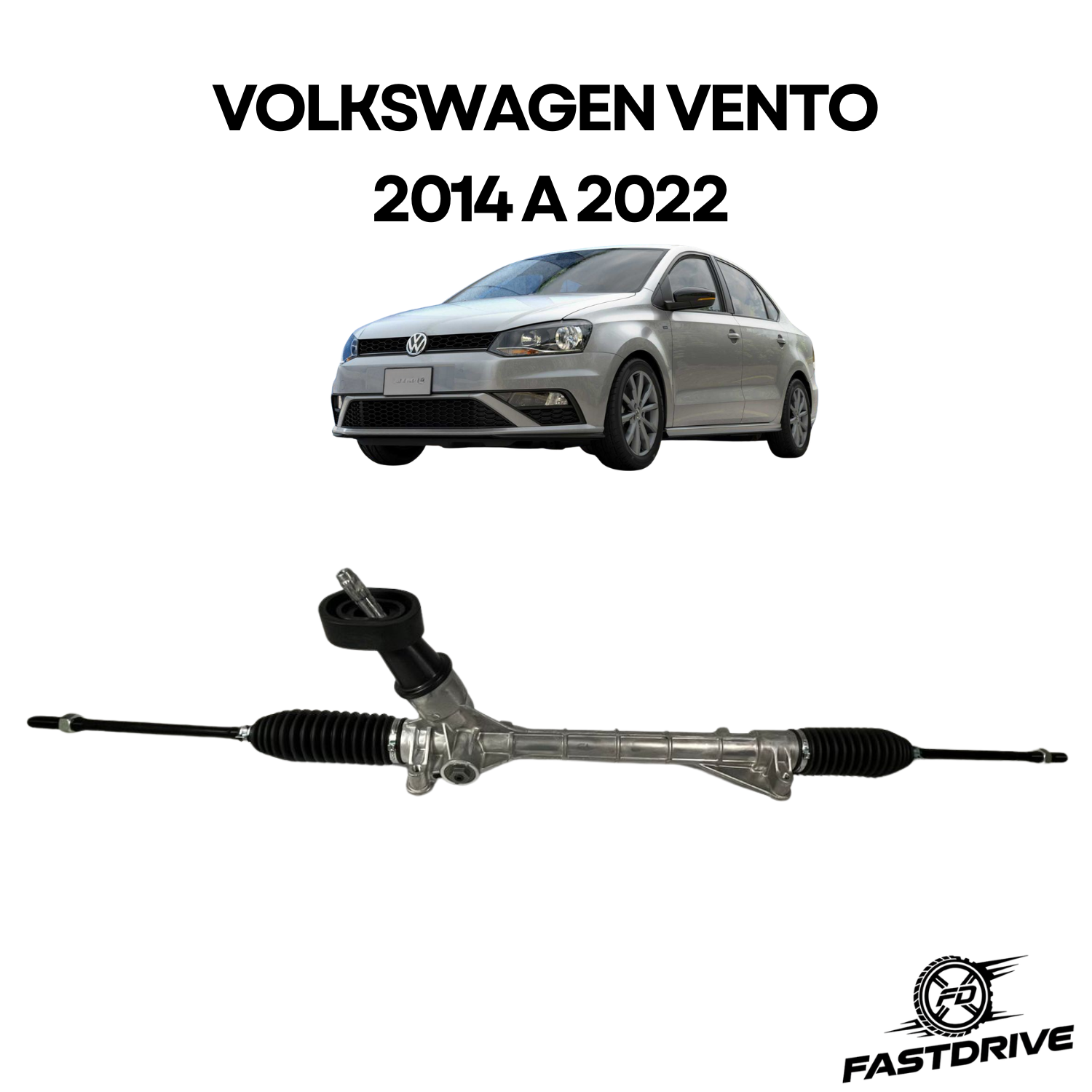 Caja Dirección Cremallera Electroasistida Vento 2014 A 2022
