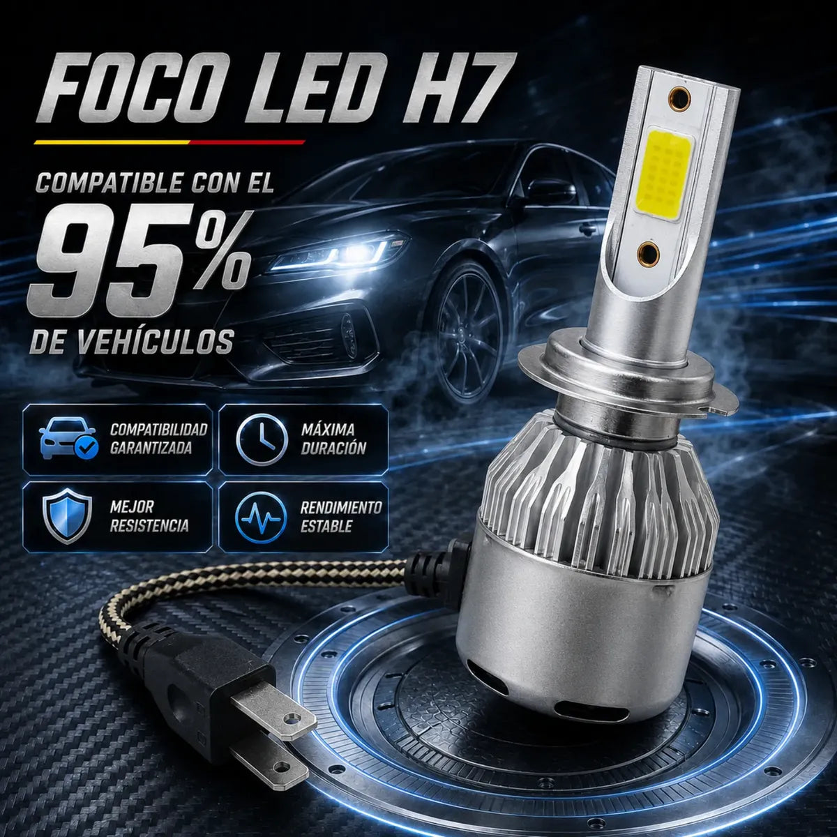 Kit De Focos Led S6 Para Faros luces principales