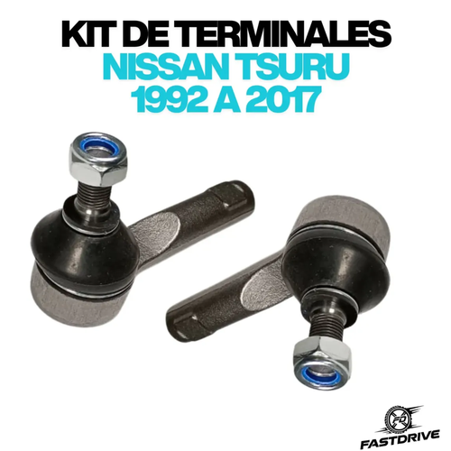 Kit 2 Terminales Tsuru Ill 1992 A 2017 / Sentra 1996 A 2006