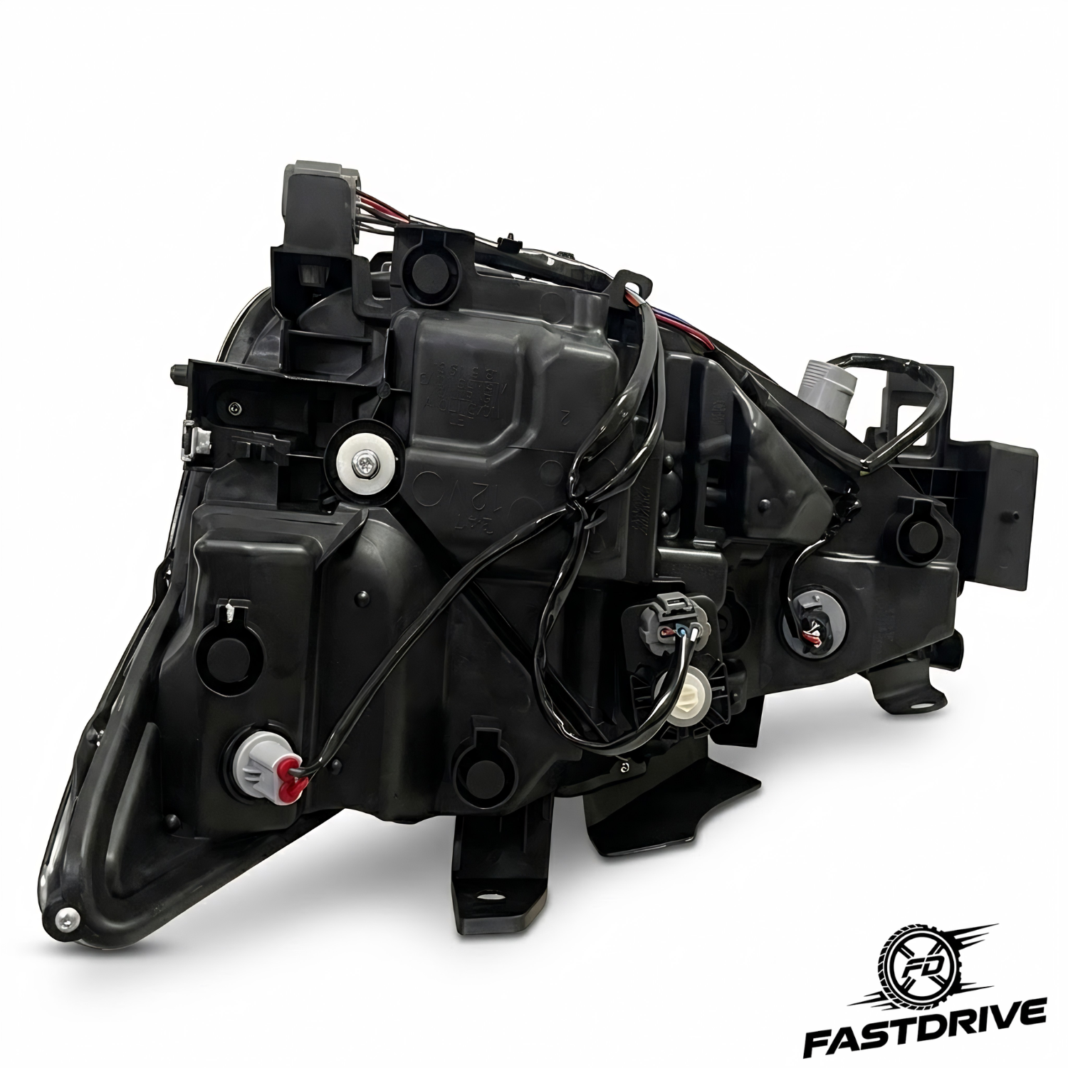 Par De Faros Para Mazda Cx5 2018 A 2021 Con Lupa Fondo negro