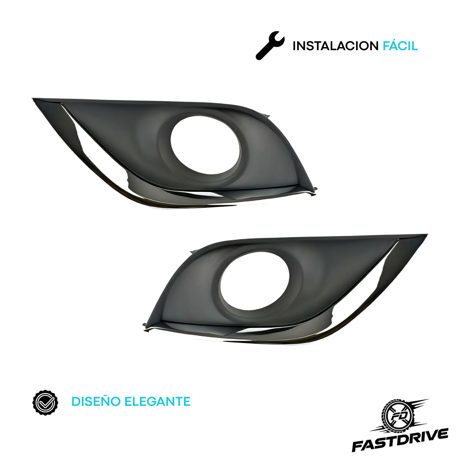 Kit de Faros Niebla Versa 2015 A 2019 V-drive 2020 A 2025