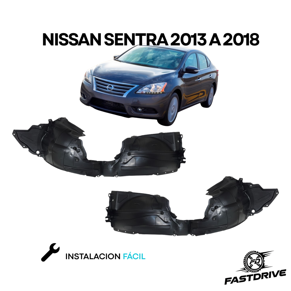 Par De Tolvas Loderas Nissan Sentra 2013 A 2018 Fastdrive