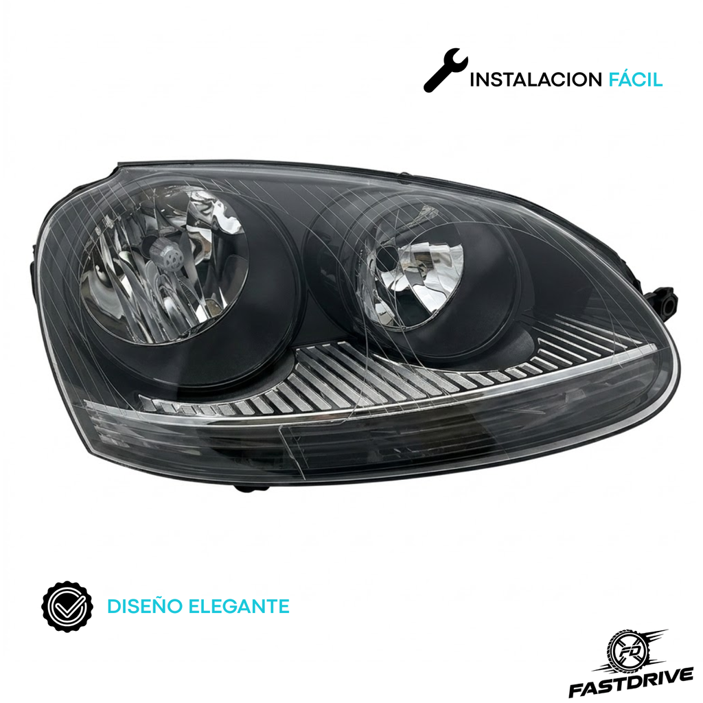 Par De Faros Negros Para Bora 2006 A 2010 Fastdrive
