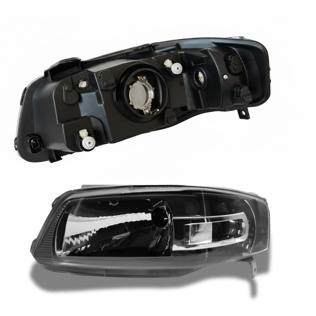 Par De Faros Vw Pointer Gt Fondo Negro 2006 A 2009 Fastdrive