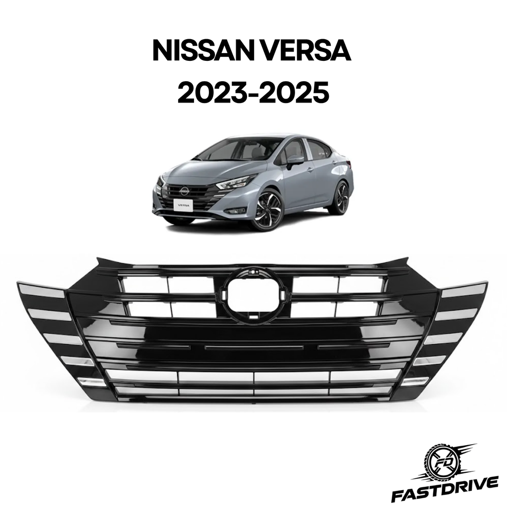 Parrilla Delantera Cromada para Nissan Versa 2023–2025