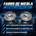 Kit de Faros de Niebla para Chevrolet Aveo 2012 a 2017 Tipo Original