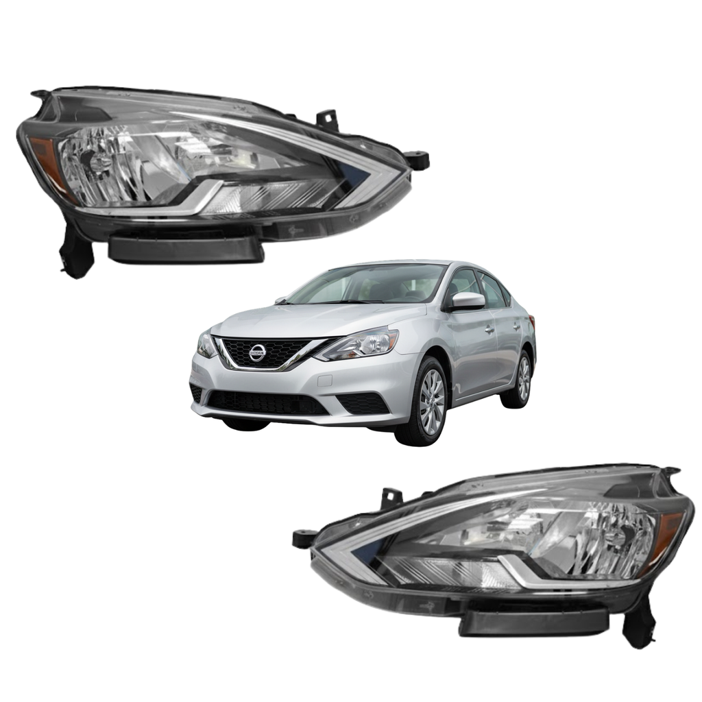 Par De Faros Nissan Sentra B-17 2017 A 2019 Fastdrive