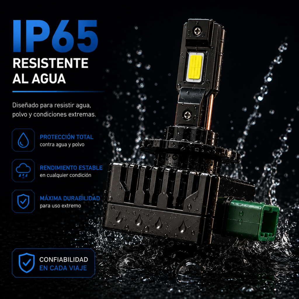 Kit Focos Led D3s Para Xenón Canbus Premium