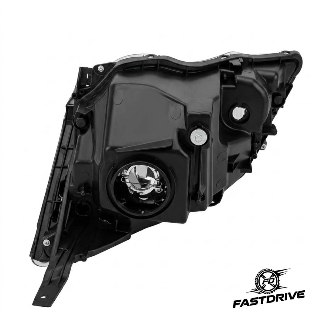 Par De Faros Para Honda Crv 2007 A 2011 Fondo Cromado