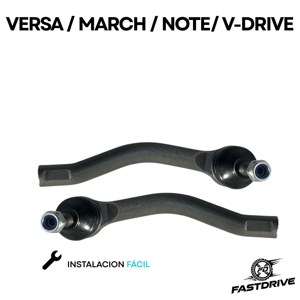 Kit 2 Terminales Para Nissan Versa 2012 a 2019 March 2012 A 2025 V-drive