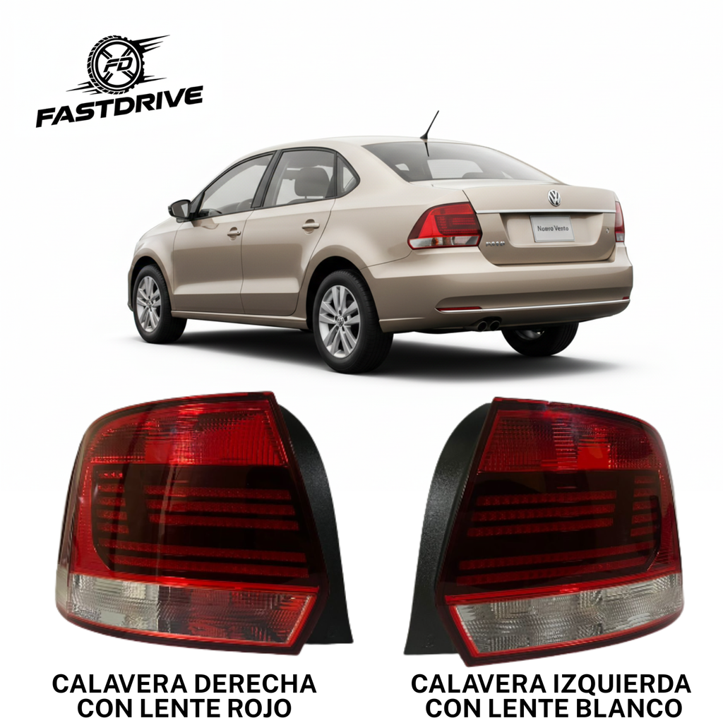 Kit De Faros Y Calaveras Para Vento 2016 A 2022 Con Motor