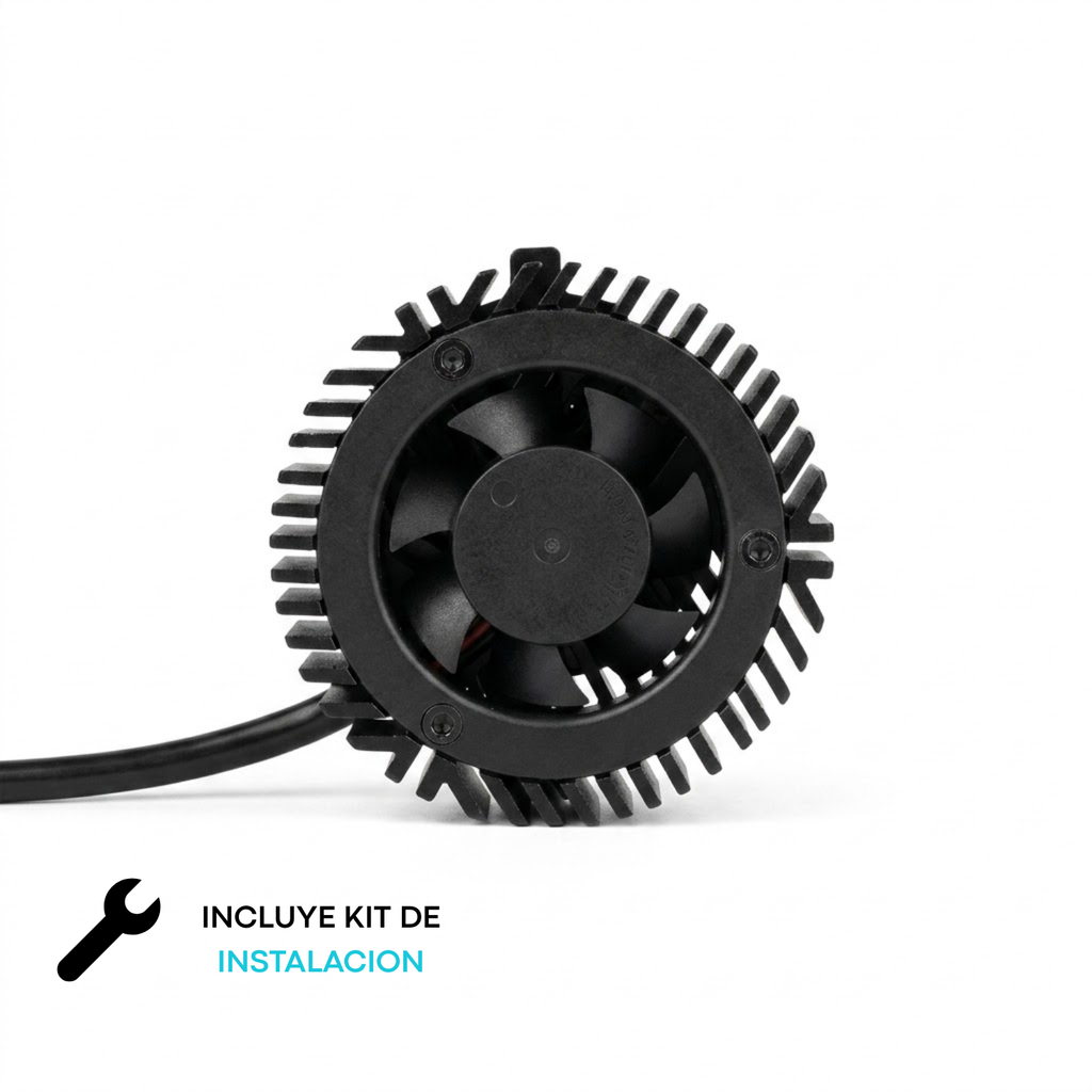 Par de Faros Led H4 Alta y Baja 8000LM con lupa