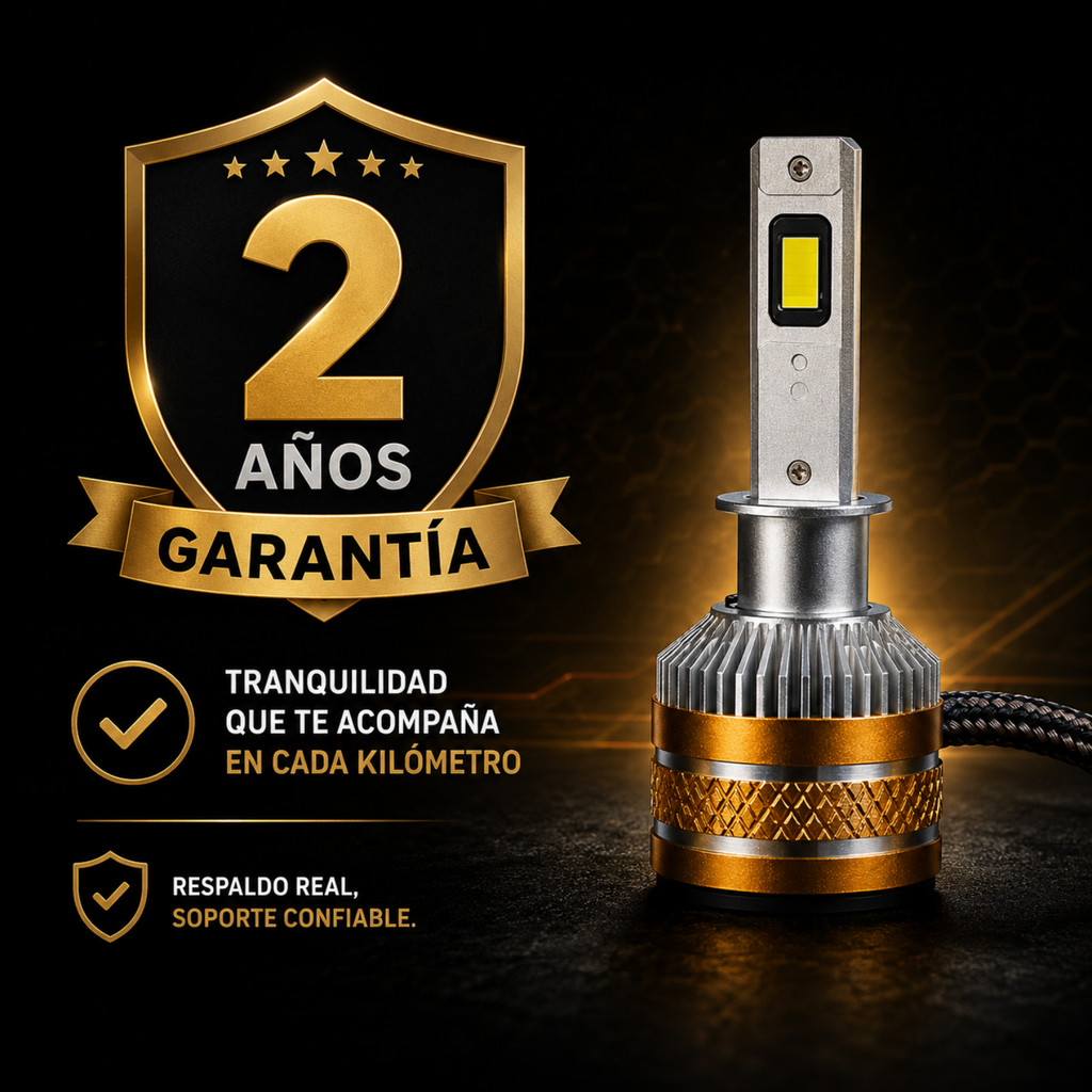 Kit Focos Led Planck Pk8 90w Con Chip De Oro Csp Canbus Ip65