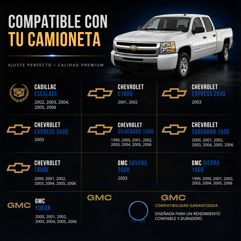 Kit 2 Mazas Balero Delantera Chevrolet Silverado 1999 A 2006