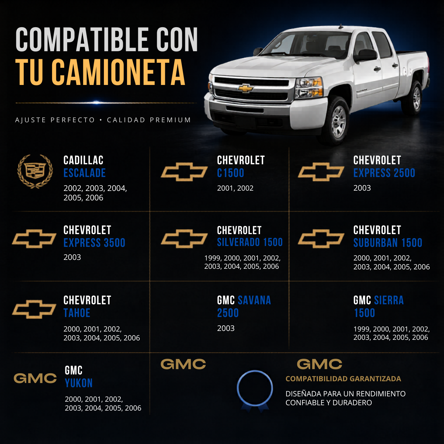 Kit 2 Mazas Balero Delantera Chevrolet Silverado 1999 A 2006