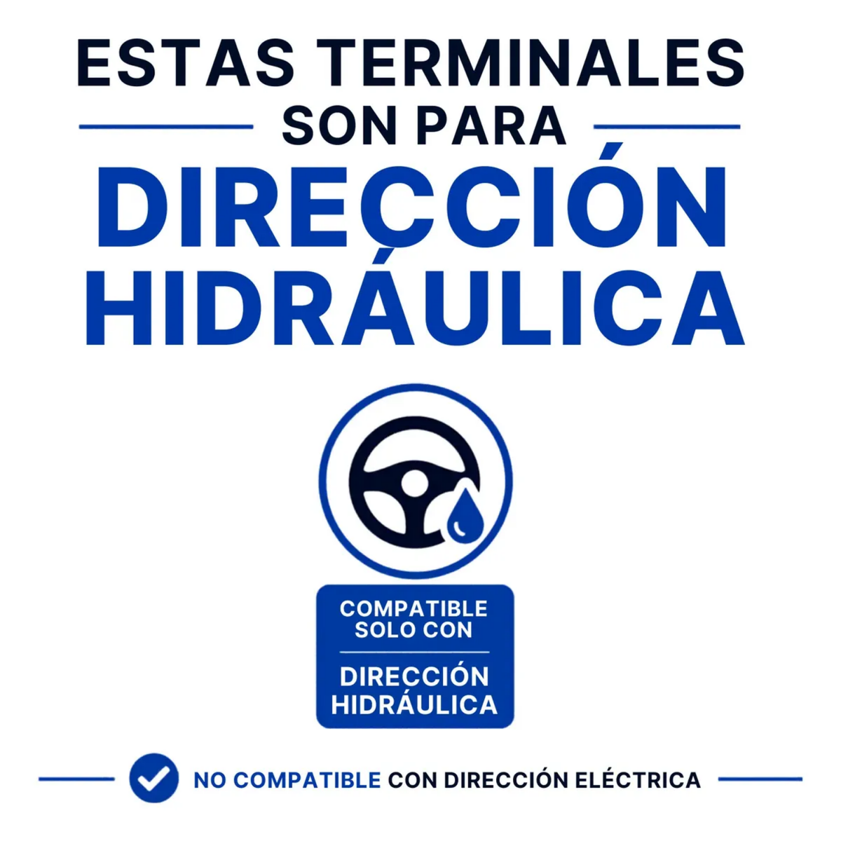 Par de Terminales de Dirección para Toyota Hiace 2.7L 2005–2019