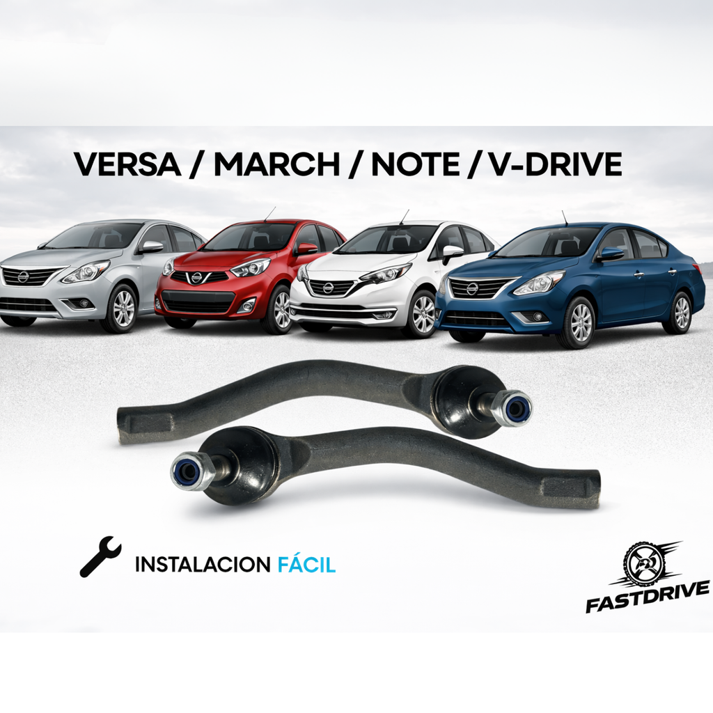 Kit 2 Terminales Para Nissan Versa 2012 a 2019 March 2012 A 2025 V-drive