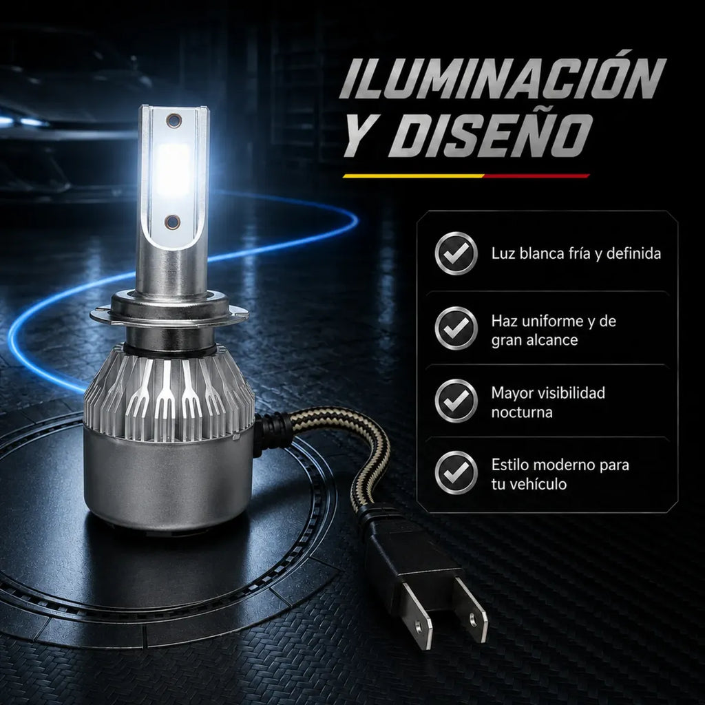 Kit De Focos Led S6 Para Faros luces principales