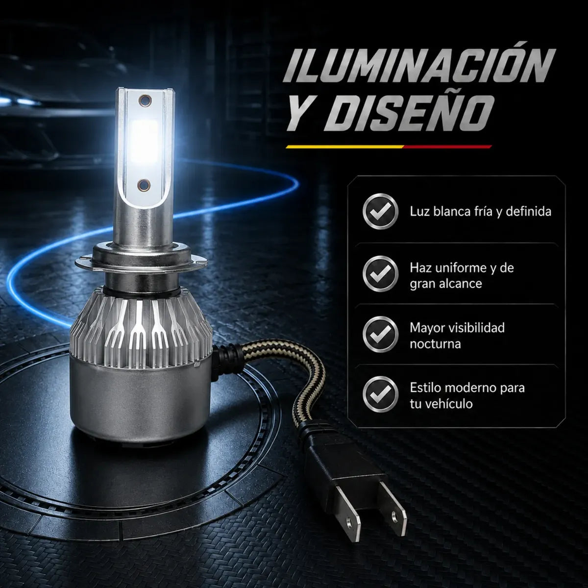 Kit De Focos Led S6 Para Faros luces principales