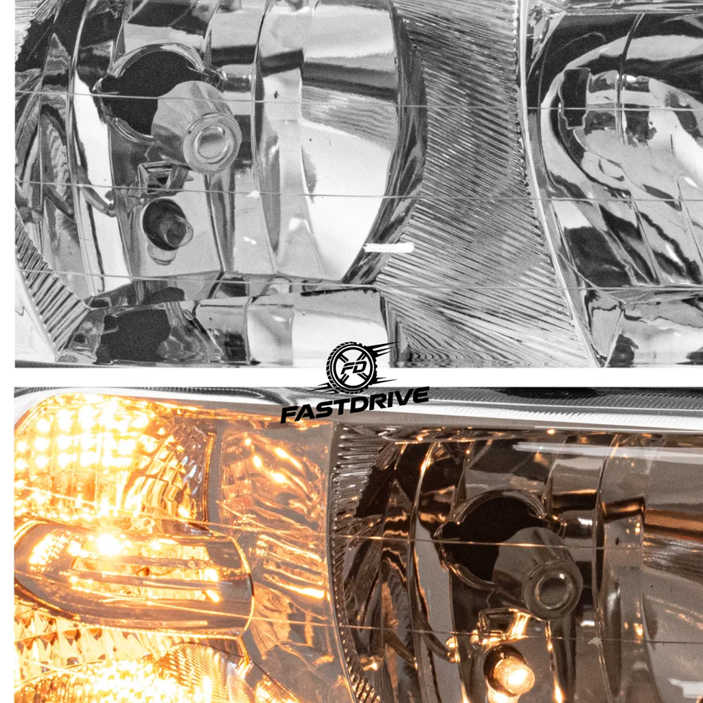 Par Faros Pointer Gti 2000 A 2005 Fondo Cromado Doble Foco