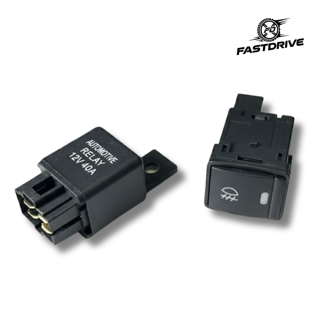Kit Faros Niebla Nissan Sentra 2013 A 2016 Con Arnés Fastdrive