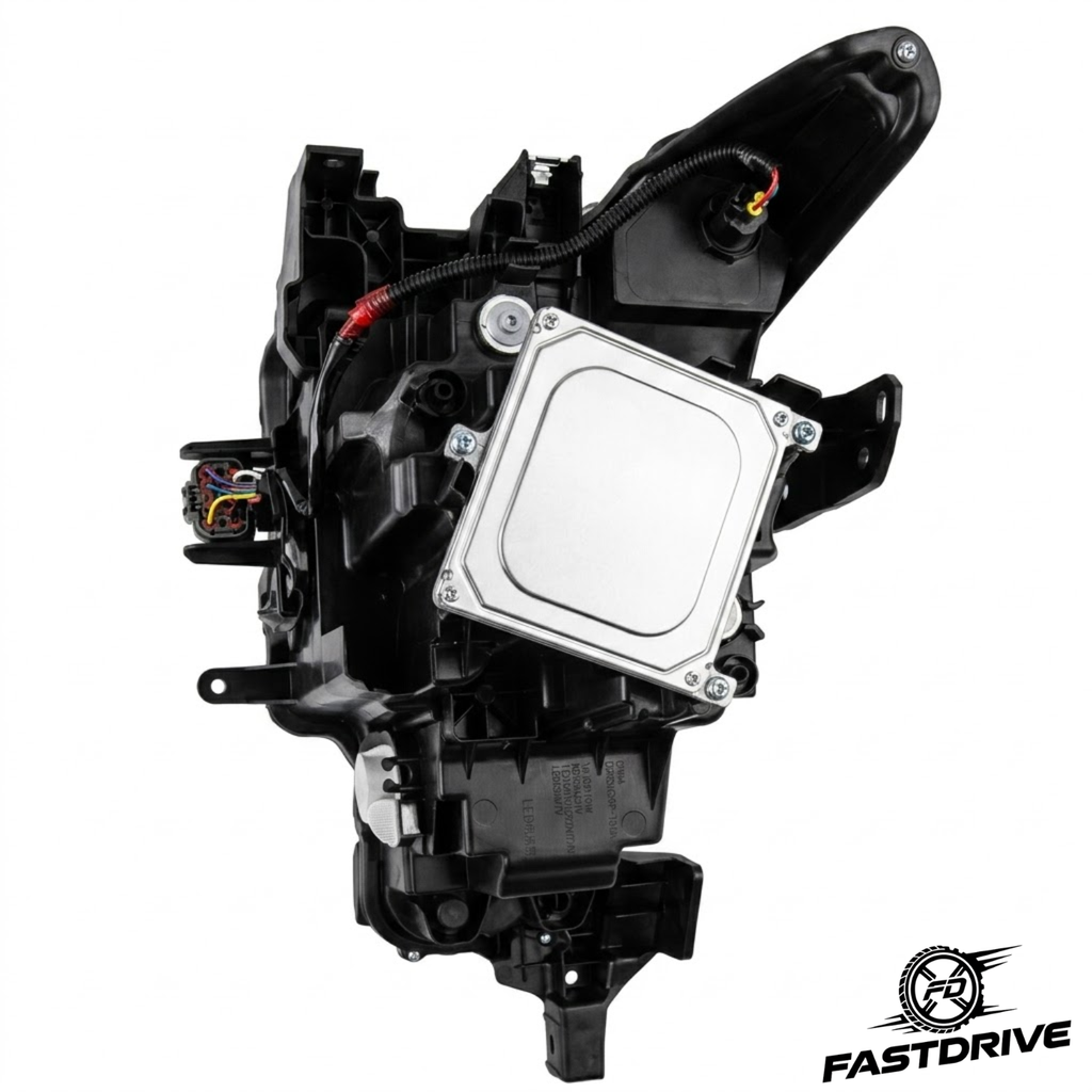 Par De Faros Mazda 3 2019 A 2025 Negro C/led C/lupa Ambar