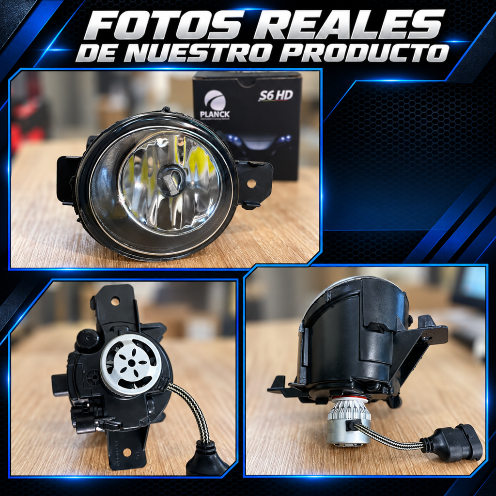 Par de Faros de Niebla LED para Nissan Platina 2002 a 2010