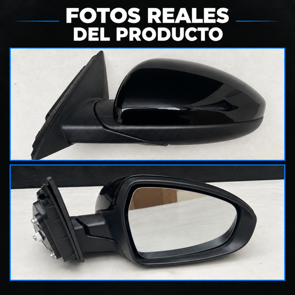 Par de Espejos Eléctricos para Hyundai Grand i10 2015 a 2020 de 3 Pines
