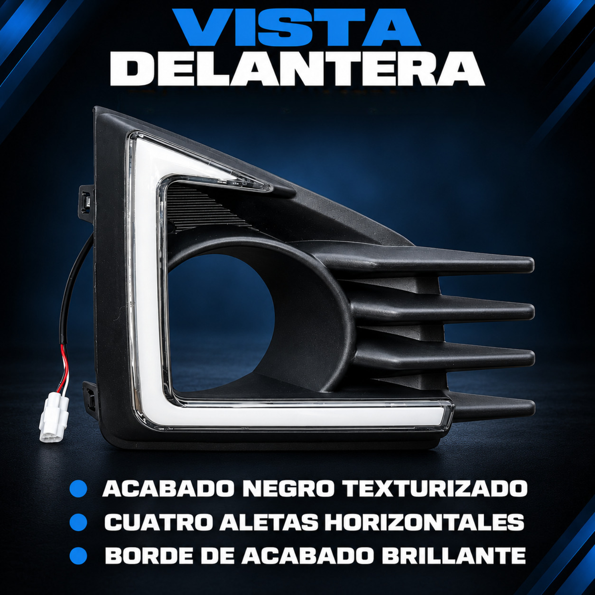 Kit de Rejillas con Faros LED para Mitsubishi Mirage G4 2020 a 2025