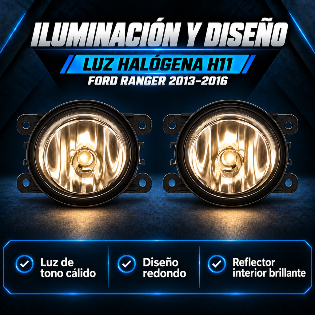Kit de Faros de Niebla para Ranger 2013 a 2016
